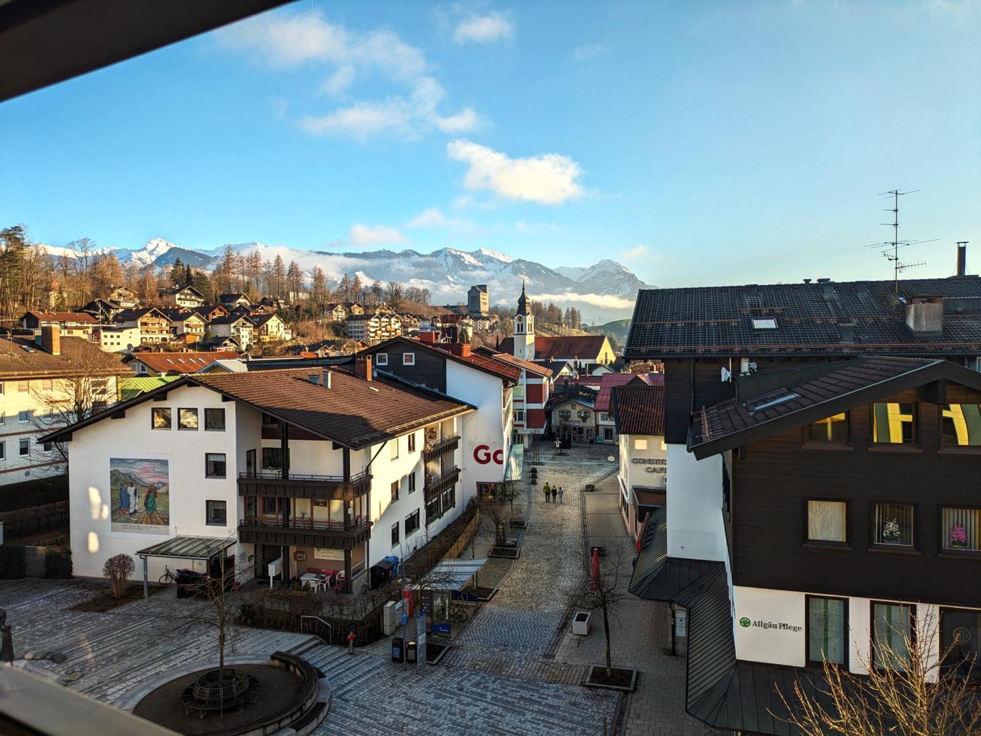 Hotel Zum Goldenen Hirsch Sonthofen Esterno foto